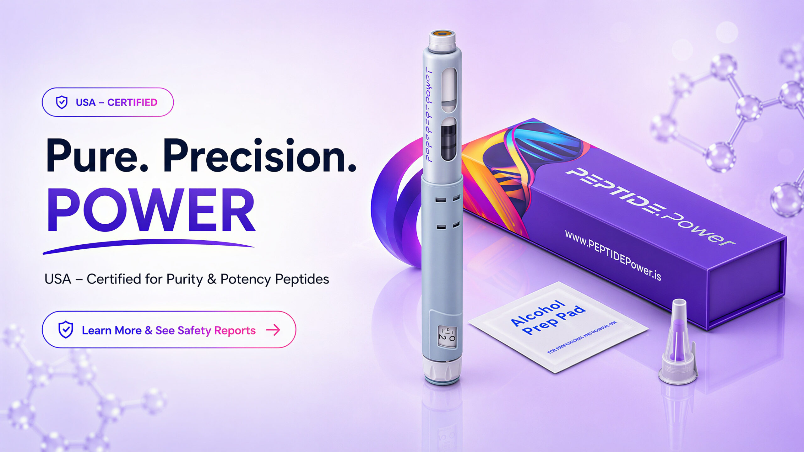 Premium peptide delivery pen