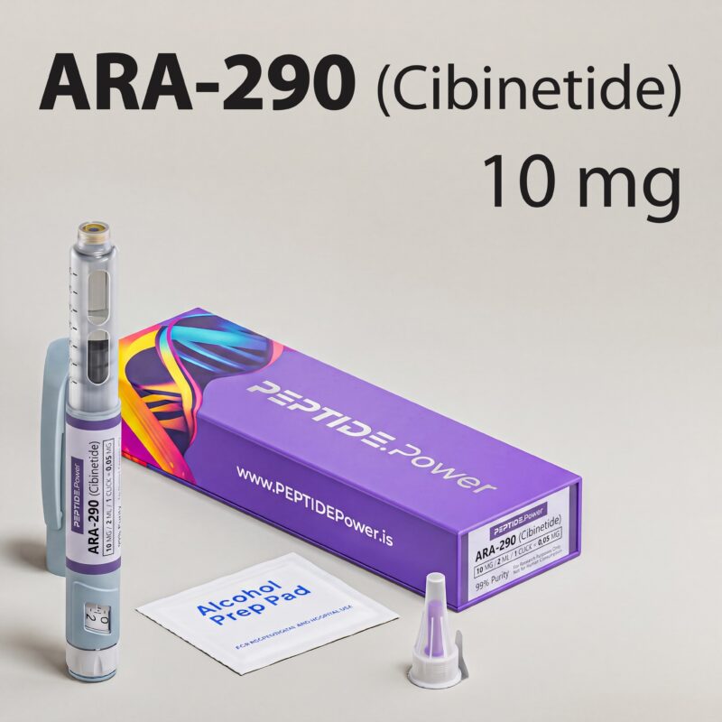 ARA-290: 10 mg - Pre-Mixed Research Peptide Pen, 99%+ Purity (CoA) | PEPTIDE.Power
