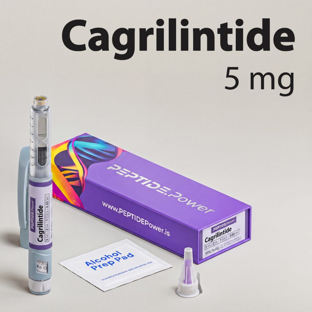Cagrilintide: 5 mg - Pre-Mixed Research Peptide Pen, 99%+ Purity (CoA) | PEPTIDE.Power