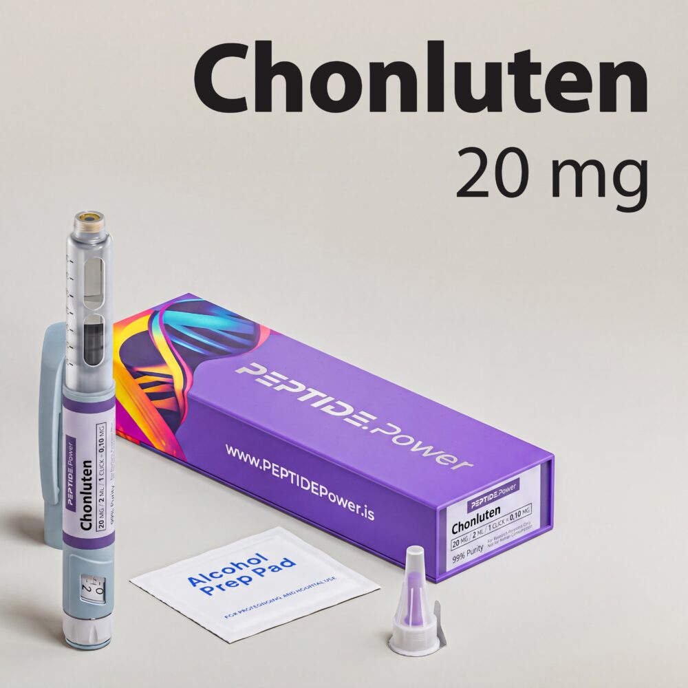 Chonluten: 20 mg - Pre-Mixed Research Peptide Pen, 99%+ Purity (CoA) | PEPTIDE.Power