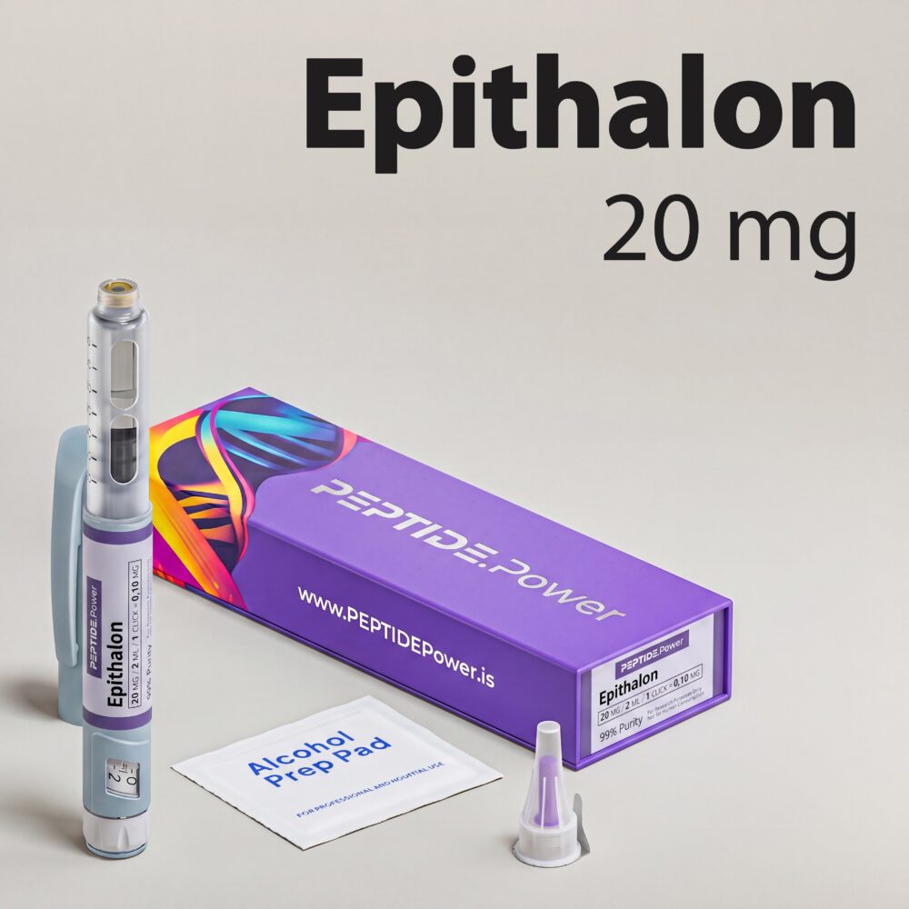 Epithalon: 20 mg - Pre-Mixed Research Peptide Pen, 99%+ Purity (CoA) | PEPTIDE.Power