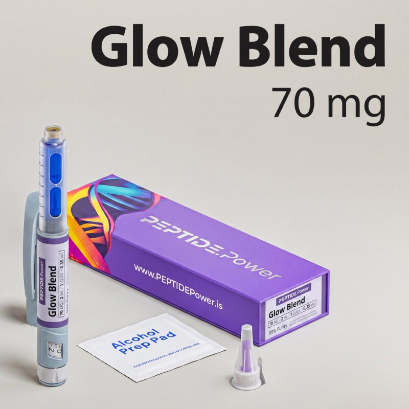 Glow Blend: 70 mg - Pre-Mixed Research Peptide Pen, 99%+ Purity (CoA) | PEPTIDE.Power