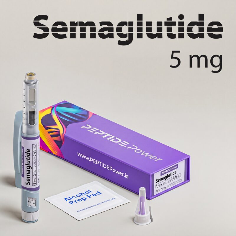 GLP-1S: 5 mg - Pre-Mixed Research Peptide Pen, 99%+ Purity (CoA) | PEPTIDE.Power