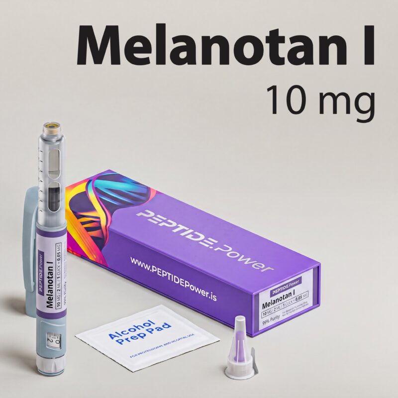 Melanotan I: 10 mg - Pre-Mixed Research Peptide Pen, 99%+ Purity (CoA) | PEPTIDE.Power
