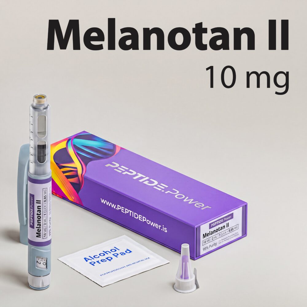 Melanotan II: 10 mg - Pre-Mixed Research Peptide Pen, 99%+ Purity (CoA) | PEPTIDE.Power