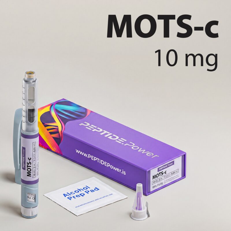 MOTS-c: 10 mg - Pre-Mixed Research Peptide Pen, 99%+ Purity (CoA) | PEPTIDE.Power