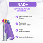 NAD+ Benefits: Neuroprotective Effects, Reduced Oxidative Stress, High Bioavailability, Metabolic Balance