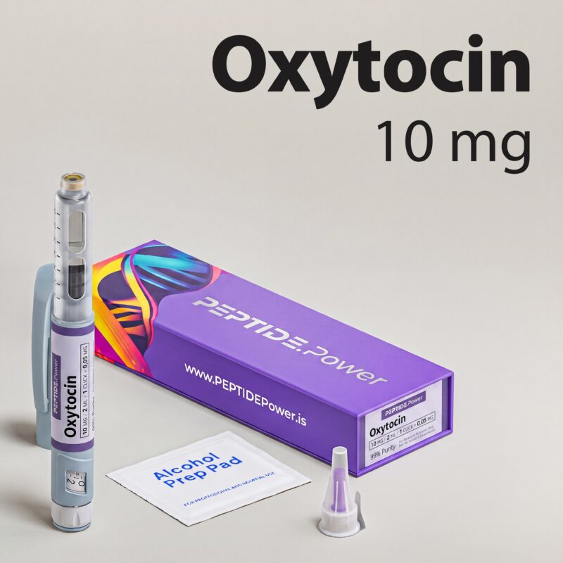 Oxytocin: 2 mg / 10 mg - Pre-Mixed Research Peptide Pen, 99%+ Purity (CoA) | PEPTIDE.Power