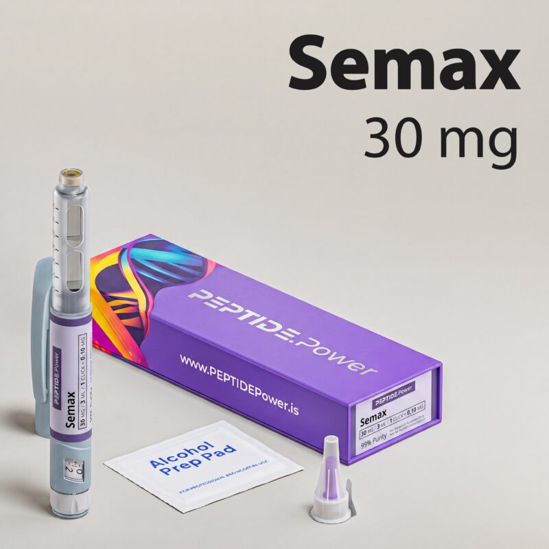Semax: 30 mg - Pre-Mixed Research Peptide Pen, 99%+ Purity (CoA) | PEPTIDE.Power