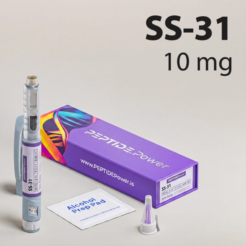 SS-31 (Elamipretide): 10 mg - Pre-Mixed Research Peptide Pen, 99%+ Purity (CoA) | PEPTIDE.Power
